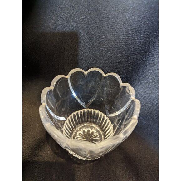 Crystal Candle Holder Shannon Crystal Designs of Ireland 3” x 3” 1970's Vintage - Picture 3 of 5